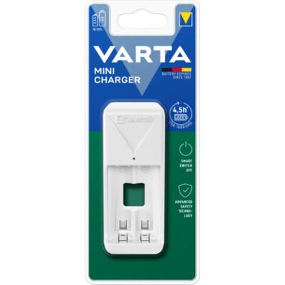 Varta 57656 201 421 Akkuladegerät - Weiß Varta 57656 201 421 Akkuladegerät - Weiß