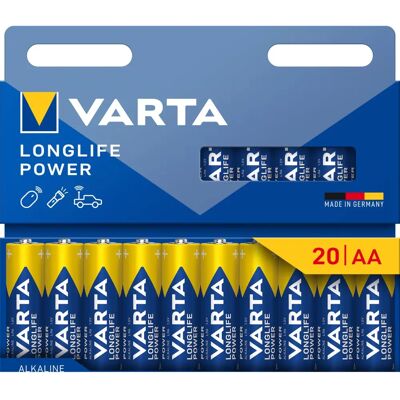 Piles Varta AA Longlife Power - Piles - Publicité Piles Varta AA Longlife Power - Piles - Publicité