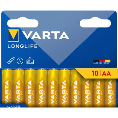 Varta 4106101761 AA Alkaline Paristo - Pitkäkestoinen Voima Varta 4106101761 AA Alkaline Paristo - Pitkäkestoinen Voima