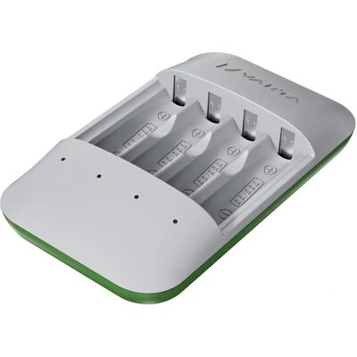 Varta Eco Charger Pro Recyceltes Batterieladegerät - 4 Batterien Varta Eco Charger Pro Recyceltes Batterieladegerät - 4 Batterien