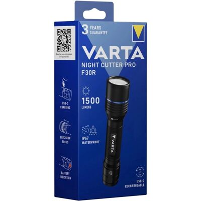 Varta Night Cutter Pro F30R - Zseblámpa Varta Night Cutter Pro F30R - Zseblámpa