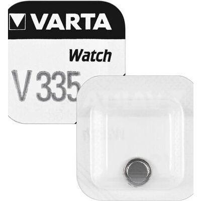 Pile à oxide d'argent Varta SR512 - Jetable - 1.55V - Publicité Pile à oxide d'argent Varta SR512 - Jetable - 1.55V - Publicité