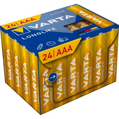 VARTA Longlife AAA Batterien - 24er Pack VARTA Longlife AAA Batterien - 24er Pack