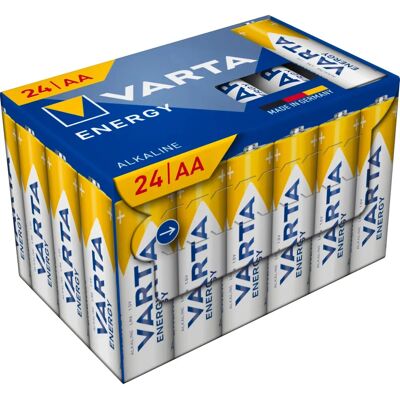 VARTA Energy AA Batterien Pack 24 - Batterien VARTA Energy AA Batterien Pack 24 - Batterien