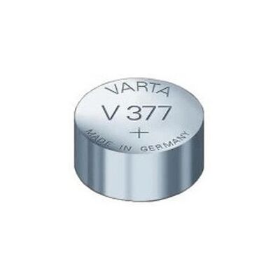 Varta V377 - Silberoxid Uhrenbatterie - 1,55V Varta V377 - Silberoxid Uhrenbatterie - 1,55V