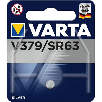 Varta V379 Batería de botón de oxido de plata - Batería Varta V379 Batería de botón de oxido de plata - Batería