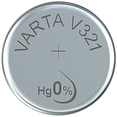 Varta V321 / SR65 / 321 Bateria de botão - Bateria de célula de moeda Varta V321 / SR65 / 321 Bateria de botão - Bateria de célula de moeda