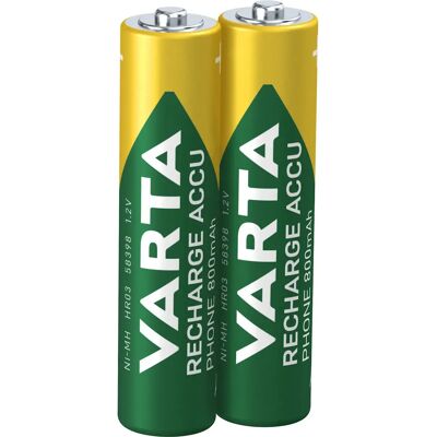 Varta 58398 Wiederaufladbare Batterie AAA NiMH - Wiederaufladbare Batterie Varta 58398 Wiederaufladbare Batterie AAA NiMH - Wiederaufladbare Batterie