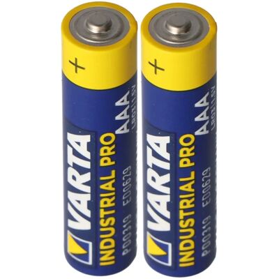VARTA IND2 MICRO - Baterías industriales AAA 2 unidades VARTA IND2 MICRO - Baterías industriales AAA 2 unidades