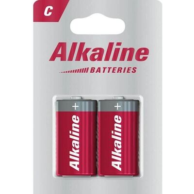 Varta LR14 - Piles alcalines - Pack de 2 - Publicité Varta LR14 - Piles alcalines - Pack de 2 - Publicité