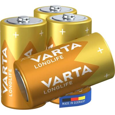 Piles alcalines Varta LR14 - Longue durée, Fabriqué en Allemagne - Pour télécommandes et appareils Piles alcalines Varta LR14 - Longue durée, Fabriqué en Allemagne - Pour télécommandes et appareils
