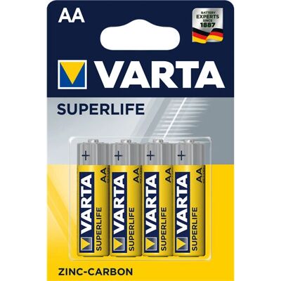 Batería Varta Superlife AA Zinc-carbon - Batería Batería Varta Superlife AA Zinc-carbon - Batería