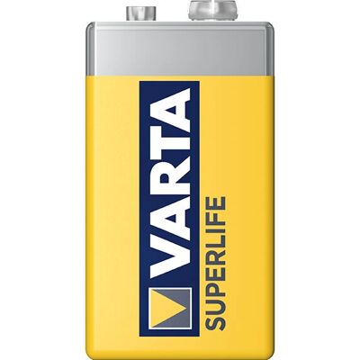 Varta Superlife 9V Zinc-Carbon - Batería Varta Superlife 9V Zinc-Carbon - Batería
