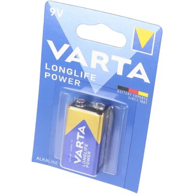Varta Haute Énergie - Pack 9V - Piles - Publicité Varta Haute Énergie - Pack 9V - Piles - Publicité
