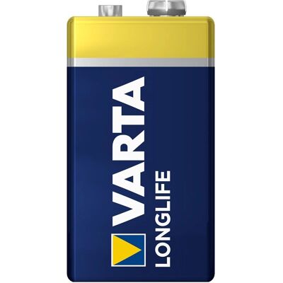 Varta 4122 Langzeitbatterie - 9V Alkali-Mangan Varta 4122 Langzeitbatterie - 9V Alkali-Mangan