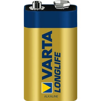 Pile Varta Longlife 9V - Pack de 20 - Batterie - Publicité Pile Varta Longlife 9V - Pack de 20 - Batterie - Publicité