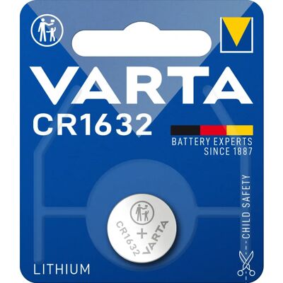 Batteria al litio Varta CR1632 - Pila bottone, 3V, 135mAh Batteria al litio Varta CR1632 - Pila bottone, 3V, 135mAh