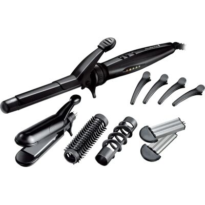 Remington S8670 MultiStyler - 2-i-1 Curl & Straight - Svart Remington S8670 MultiStyler - 2-i-1 Curl & Straight - Svart