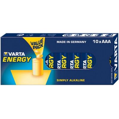 Varta 10x AAA 4103 Energie Alkali Batterien - Batterie Varta 10x AAA 4103 Energie Alkali Batterien - Batterie
