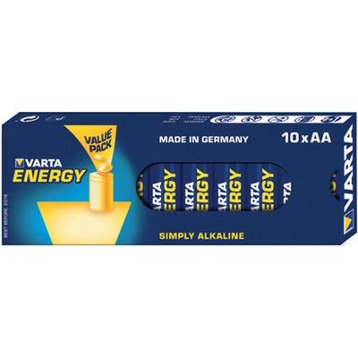 Varta 10x Batterie AA 4106 Alcaline - Batterie Varta 10x Batterie AA 4106 Alcaline - Batterie