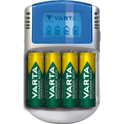 Varta 57070 Ladegerät - LCD, 4xAA 2500mAh, Schnellladung Varta 57070 Ladegerät - LCD, 4xAA 2500mAh, Schnellladung
