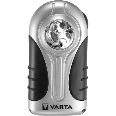 Varta 16647 Lumière Argent LED Lampe de poche - 28 Lumens - Publicité Varta 16647 Lumière Argent LED Lampe de poche - 28 Lumens - Publicité