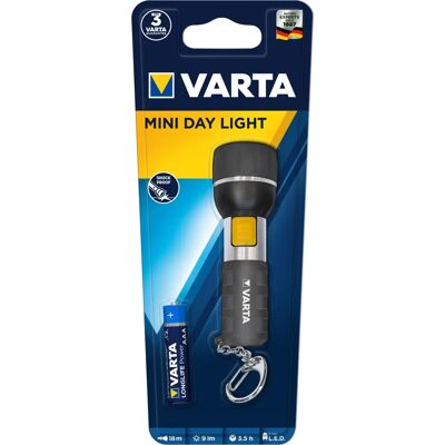 Varta Mini Day Light 1AAA Zwarte sleutelbos zaklamp - Sleutelbos zaklamp Varta Mini Day Light 1AAA Zwarte sleutelbos zaklamp - Sleutelbos zaklamp