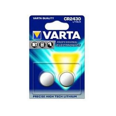 Bateria de lítio Varta CR2430 - Pack de 2 para Dispositivos Pequenos Bateria de lítio Varta CR2430 - Pack de 2 para Dispositivos Pequenos