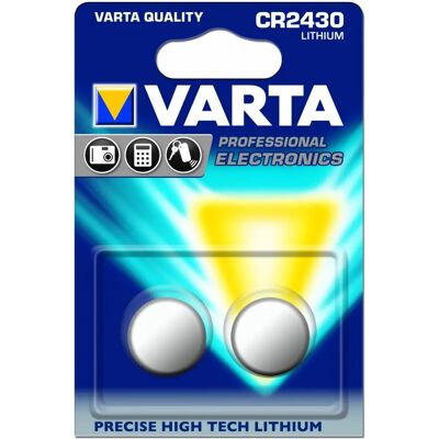 Pile lithium Varta CR2430 - 10 pièces - Publicité Pile lithium Varta CR2430 - 10 pièces - Publicité