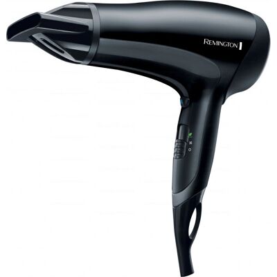 Σύστημα στεγνώματος μαλλιών Remington D3010 - 2000W, Μαύρο - Στεγνωτήρας μαλλιών Σύστημα στεγνώματος μαλλιών Remington D3010 - 2000W, Μαύρο - Στεγνωτήρας μαλλιών