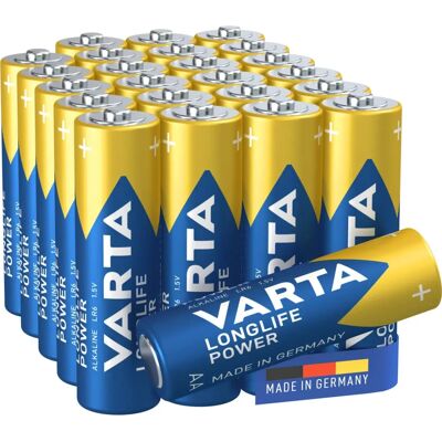Varta Batería AA Longlife Power - Pack de 24 Varta Batería AA Longlife Power - Pack de 24