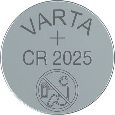 Varta CR2025 3V Lithium-Batterien - 5er Pack Varta CR2025 3V Lithium-Batterien - 5er Pack