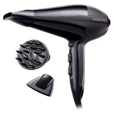 Sèche-cheveux Remington AC5912 - Compact, 2200W, Noir - Publicité Sèche-cheveux Remington AC5912 - Compact, 2200W, Noir - Publicité