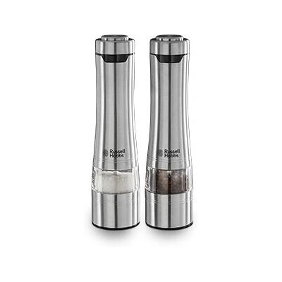 Set di macinini sale e pepe a batteria Russell Hobbs 23460-56 - Acciaio inossidabile Set di macinini sale e pepe a batteria Russell Hobbs 23460-56 - Acciaio inossidabile