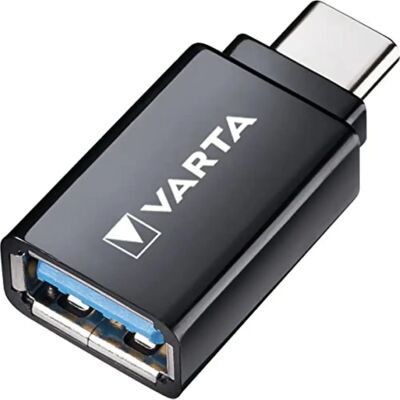 Adaptateur USB Varta - USB-C vers USB 3.0/3.1, Charge & Sync - Publicité Adaptateur USB Varta - USB-C vers USB 3.0/3.1, Charge & Sync - Publicité