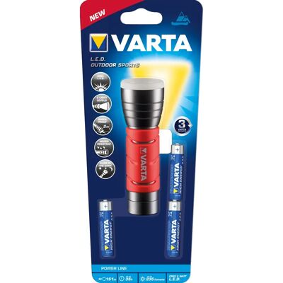 Varta 17627101421 LED-taskulamppu - Vedenkestävä, 235 lumen Varta 17627101421 LED-taskulamppu - Vedenkestävä, 235 lumen