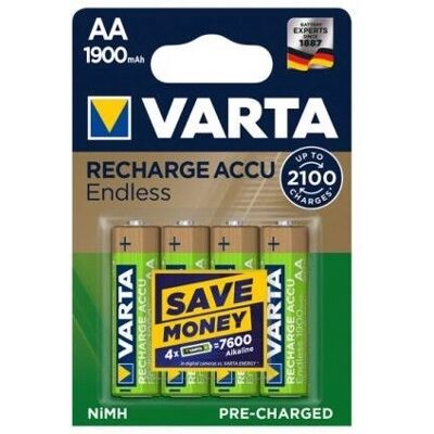 Varta 56676 101 404 Batería recargable AA NiMH - 4 unidades Varta 56676 101 404 Batería recargable AA NiMH - 4 unidades