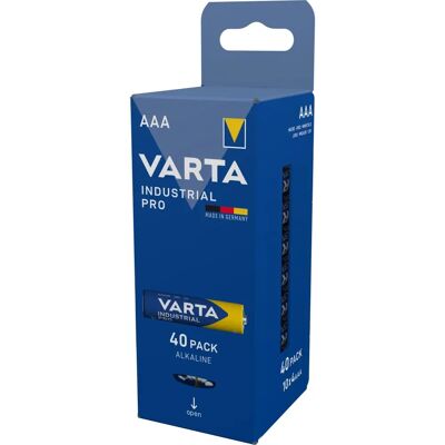 Batteria Alcalina Micro AA Varta - Confezione da 40 - Made in Germany Batteria Alcalina Micro AA Varta - Confezione da 40 - Made in Germany