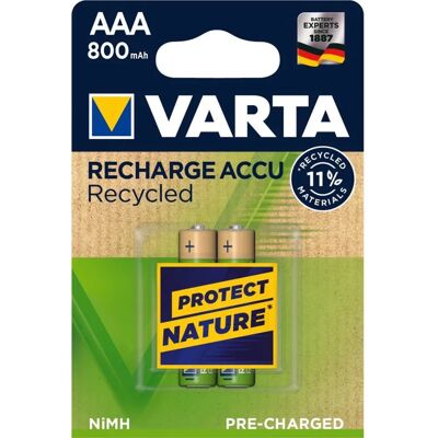 Varta 56813 101 402 Wiederaufladbare AAA NiMH Batterie Varta 56813 101 402 Wiederaufladbare AAA NiMH Batterie