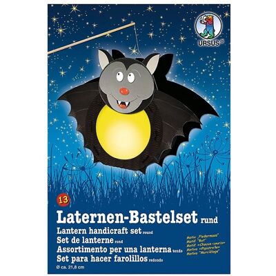 Ludwig Bähr Ursus Laternen-Bastelset - Runde Fledermaus - Bastelset Ludwig Bähr Ursus Laternen-Bastelset - Runde Fledermaus - Bastelset
