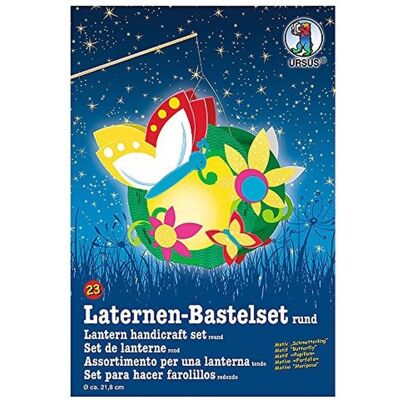 Ursus Schmetterlings Laternen-Bastelset - Bastelset Ursus Schmetterlings Laternen-Bastelset - Bastelset