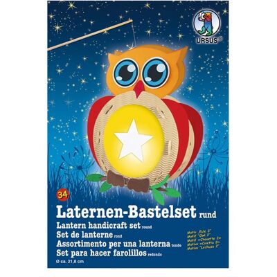 Ludwig Bähr Ursus Lantern Knutselset Uil 2 Ludwig Bähr Ursus Lantern Knutselset Uil 2