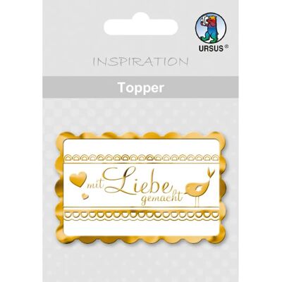 URSUS - 56700030 - Goldfolie - Dekorativer Aufsteck-Topper URSUS - 56700030 - Goldfolie - Dekorativer Aufsteck-Topper