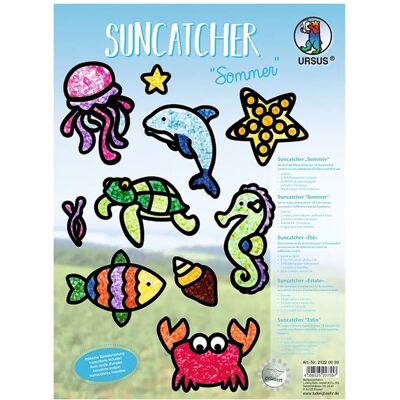 Ursus DIY Zomer Suncatcher Set - Raambeschildering Ursus DIY Zomer Suncatcher Set - Raambeschildering