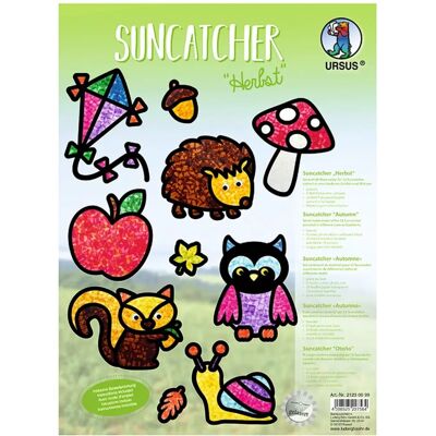 Ensemble de bricolage pour enfants Ursus vitrail d'automne - Kids Craft Set Ensemble de bricolage pour enfants Ursus vitrail d'automne - Kids Craft Set