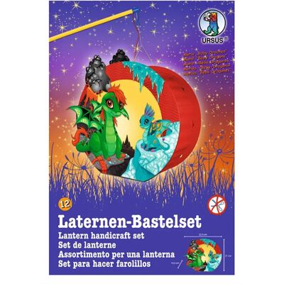 Ursus Laternen-Bastelset - Rund Stanze, Transparentpapier, Anleitung Ursus Laternen-Bastelset - Rund Stanze, Transparentpapier, Anleitung