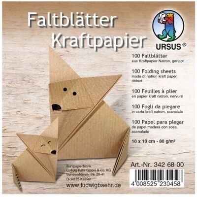 URSUS 3426800 Papier Origami - 20x20cm, 80g/m², 10 Designs URSUS 3426800 Papier Origami - 20x20cm, 80g/m², 10 Designs