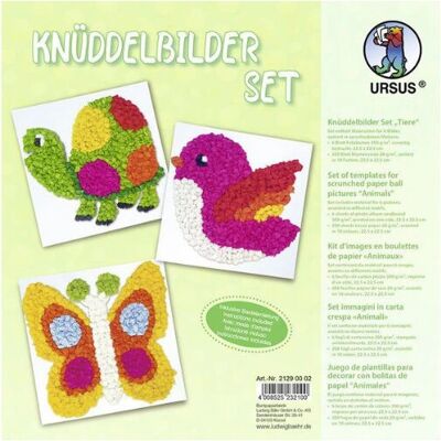 Ursus Art/Craft Toy - Knüddelbilder Set for 6 Images Ursus Art/Craft Toy - Knüddelbilder Set for 6 Images