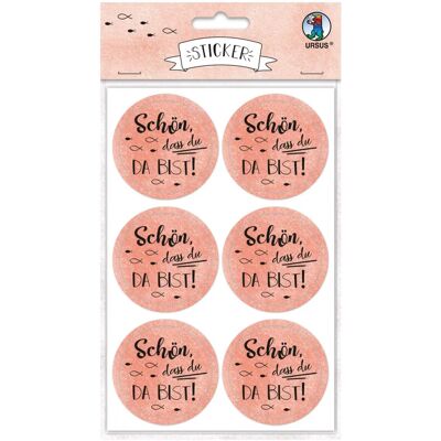 Ursus - 59510014F - Coral - Scrapbook Sticker Set Ursus - 59510014F - Coral - Scrapbook Sticker Set
