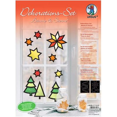 Ursus Decorative Sticker - Multicolour - Window Decor Set Ursus Decorative Sticker - Multicolour - Window Decor Set